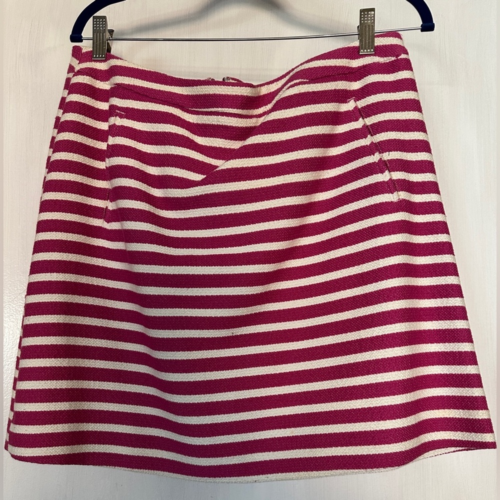 Chic Striped Halogen Skirt